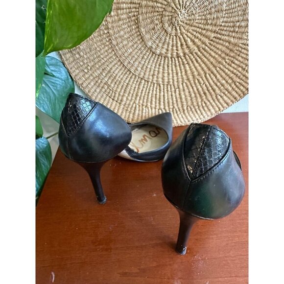 Sam Edelman women’s size 8 black pump heels - Picture 7 of 12
